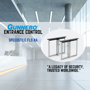 Gunnebo Entrance Control for your Pedestrian Turnstile needs