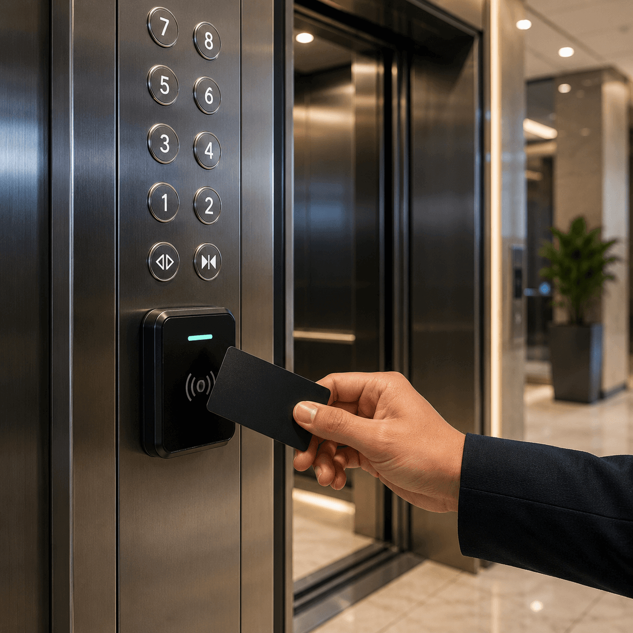 Elevator Access Control Systems - Smart Security & Touchless Entry