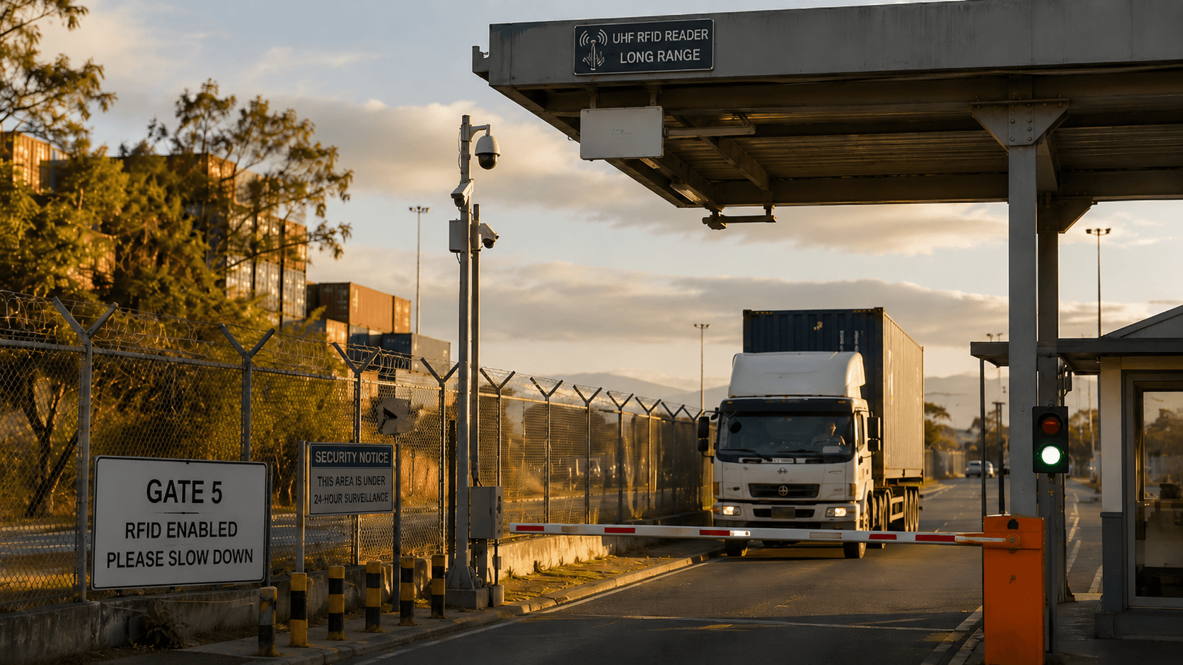 Perimeter intrusion detection system using RFID technology at Subic Bay